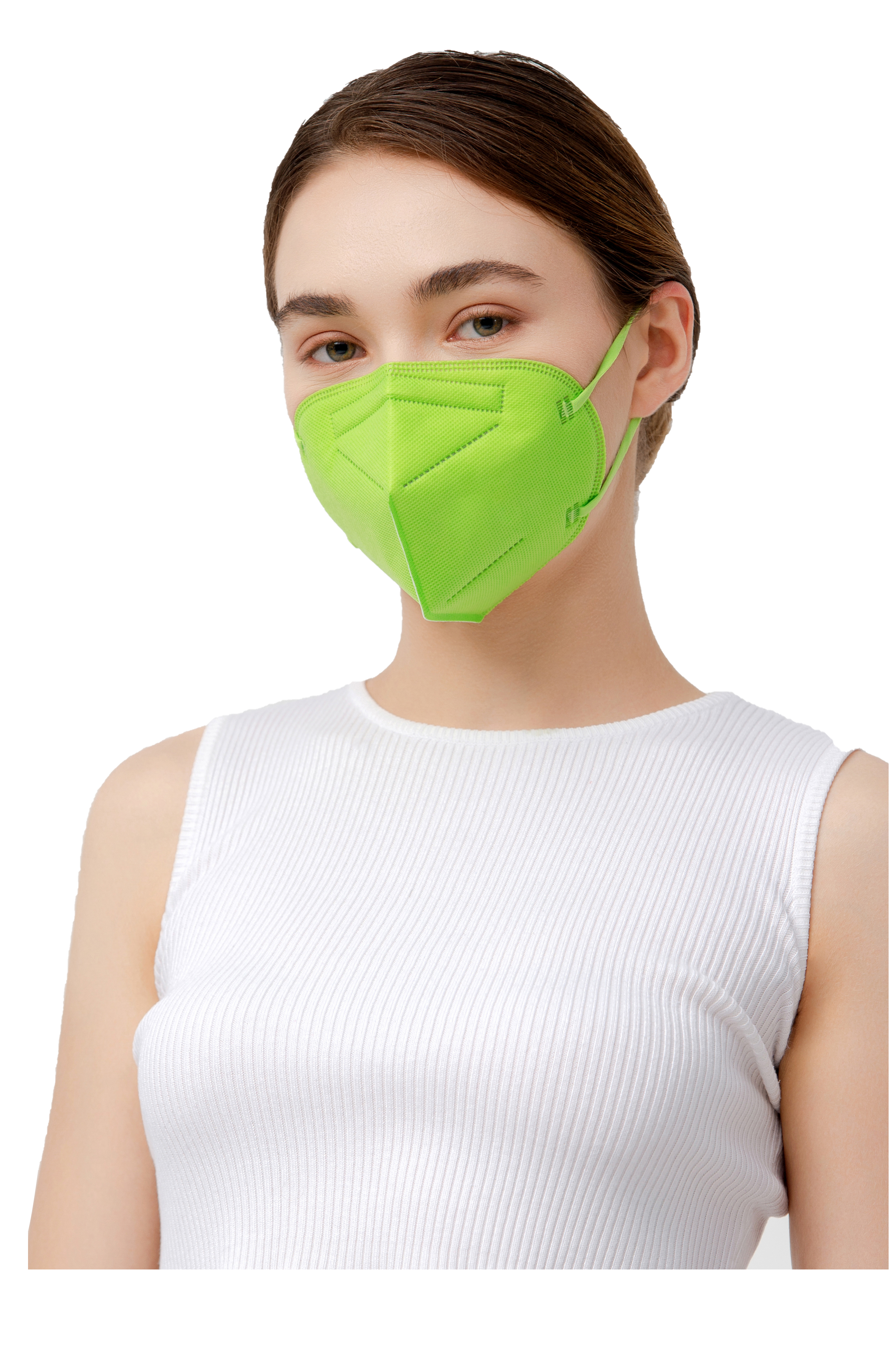 Green KN95 Respirator Non Medical Face Masks GB2626-2019 Approved